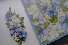 Motyw i kartka, na którą będzie naklejany.