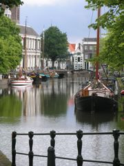 Kanał w centrum Schiedam